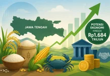 OJK Bidik Potensi Pangan Jateng Bernilai Rp1.684 Triliun