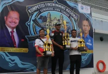 Shark Diving Club Bandung Raih Juara Umum Finswimming Nasional 2026
