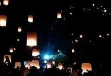 Puncak Waisak 2570 BE, Ribuan Lampion Menerangi Langit Candi Borobudur