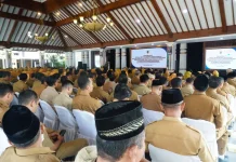 Pengukuhan 242 Kepala Sekolah Perkuat Mutu Pendidikan di Kabupaten Pati