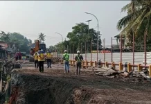 Jembatan Batang A Dibongkar, Arus Lalu Lintas Jalur Magelang–Yogyakarta Dialihkan