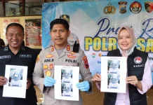 Satresnarkoba Polres Salatiga Gulung Pengedar Sabu Asal Demak, Barang Bukti 54gr