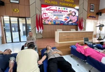 Hari Bhayangkara ke-80, Polres Purworejo Wujudkan Kepedulian lewat Donor Darah