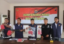 Satreskrim Polres Demak Ringkus Pelaku Pembakaran Dua Rumah di Karangawen