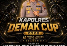 Polres Demak Gelar Turnamen Mobile Legends, Siapkan Talenta Muda E-Sport