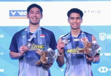 Sabar/Reza Raih Runner Up Australian Badminton Open 2026