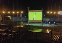 Gaet Pecinta Bola, Warung Djoglo Angkringan di Kudus Gelar Nobar Piala Dunia