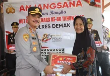Kapolres Demak: Jasa Purnawirawan dan Warakawuri Tak Pernah Dilupakan