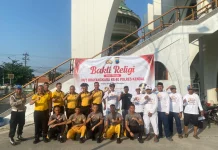 Peringati HUT ke-80 Bhayangkara, Polres Kendal Kerja Bakti di Tempat Ibadah