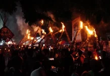 Tradisi Lamporan Soneyan Jaga Identitas Budaya Daerah