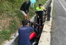 Kecelakaan Tunggal di JLS Salatiga, Pengendara Motor Meninggal