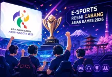 Cabang E-Sports Resmi Asian Games 2026 di Jepang