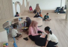 Liburan Sekolah, Perpusda Kendal Ramai Kunjungan Anak-anak
