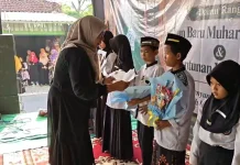 Muharam Penuh Berkah, Ponpes Badrussalam Rawat Tradisi Berbagi untuk Anak Yatim