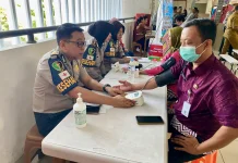 Bhakti Kesehatan Polri di Pasar Johar, Permudah Akses Layanan Medis bagi Warga