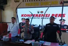 Tawuran Antargeng, Polresta Magelang Amankan 7 Pemuda Bersenjata Tajam