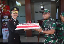 Sinergi TNI-Polri di Hari Bhayangkara ke-80, Kodim Demak Beri Kejutan ke Polres