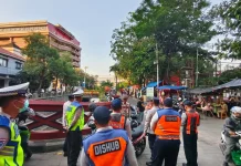 Operasi Gabungan, Dishub-Polisi Tertibkan Parkir Liar di Kota Semarang