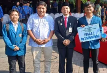 Mahasiswa Vokasi Undip Menang Lomba Riset Lewat Inovasi Paving Antibanjir