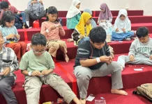 Puluhan Anak Ikuti Kegiatan MBG di Perpusda Kudus