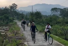 Komunitas Sepeda Kayuh di Bandungan, Bersepeda Sambil Menikmati Keindahan Alam