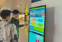 Digital Wayfinding Permudah Penumpang Akses Layanan Bandara Ahmad Yani Semarang