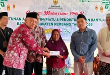 Gebyar Muharam, Baznas Rembang Salurkan Bantuan Rp1,1 Miliar ke Ribuan Penerima