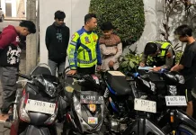 Aksi Balap Liar Dibubarkan Polisi, 16 Motor Diamankan