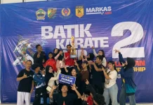 Tim Karate Bhayangkara Polres Batang Sabet Juara Umum Piala Wali Kota Pekalongan