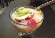 Resep Es Teler dengan Alpukat dan Biji Selasih