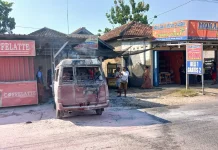 Mobil Terbakar Usai Isi BBM di SPBU Winong, Api Diduga Berasal dari Bawah Kemudi