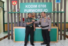 Jaga Keutuhan NKRI, Polres dan Kodim 0708/Purworejo Tingkatkan Sinergi