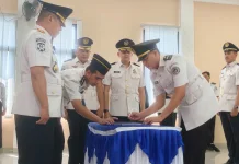Lantik 10 Pejabat, Kakanwil Ditjenpas Jateng Tekankan Integritas dan Profesional