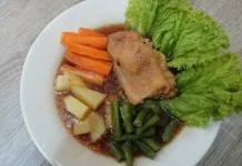 Resep Bistik Ayam Lengkap dengan Sayuran Segar
