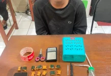 Pengedar Sabu Modus Sistem Tempel Ditangkap, Polda Jateng Sita 24 Paket