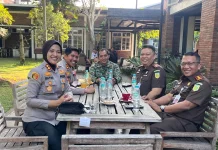 Jaga Kamtibmas, Polres Semarang Perkuat Soliditas dengan TNI dan Kejaksaan