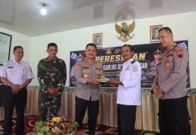 Kapolres Demak Resmikan Pos Satkamling, Warga Diajak Hidupkan Ronda Malam