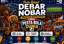 RRI Semarang Sambut Final Piala Dunia dengan Debar, Nobar, Pentas Seni dan Bazar UMKM