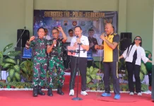 Kodim, Polres dan Kejari Kendal Senam Bersama Perkuat Sinergitas