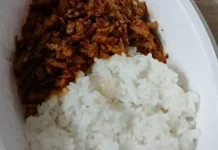 Nikmatnya Lauk Sederhana Kering Tempe