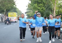 Ramaikan Hexa Fun Run 5K SMAN 6 Purworejo, Wabup Kampanyekan Gaya Hidup Sehat