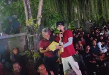 Nobar Final Piala Dunia di Alun-alun Rembang, Banjir Makanan dan Doorprize