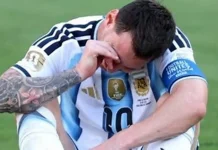 Tangisan Messi Tutup Perjalanan Legendaris