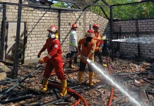 Rumah Lansia di Pamotan Rembang Terbakar, Kerugian Capai Rp100 juta