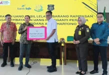 Kejari Semarang Setor Kas Negara Rp4,98 Miliar, Hasil Lelang Barang Rampasan