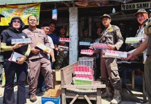 Operasi Gabungan, Petugas Sita 25.200 Batang Rokok Ilegal di Rembang