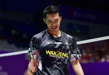 China Open 2026, Jojo Kembali Taklukkan Pemain Singapura