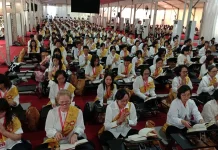 Indonesia Tipitaka Chanting Bertepatan 50 Tahun Sangha Theravada Indonesia
