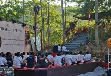 Asaḍha di Vihara Sima, Umat Napak Tilas Sejarah Kebangkitan Buddhisme Indonesia