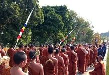 Puncak Perayaan Asadha, 12 Ribu Umat Buddha Semarakkan Kirab Puja Yatra Borobudur